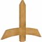 Ekena Millwork Bellingham Rough Sawn Timber Gable Bracket, Western Red Cedar, 48"W x 32"H x 2"D x 6"F, 16/12 Pitch GBW048X32X0206BEL00RWR - alternate 3